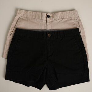 EXPRESS size 2 LOT OF TWO (beige and black)